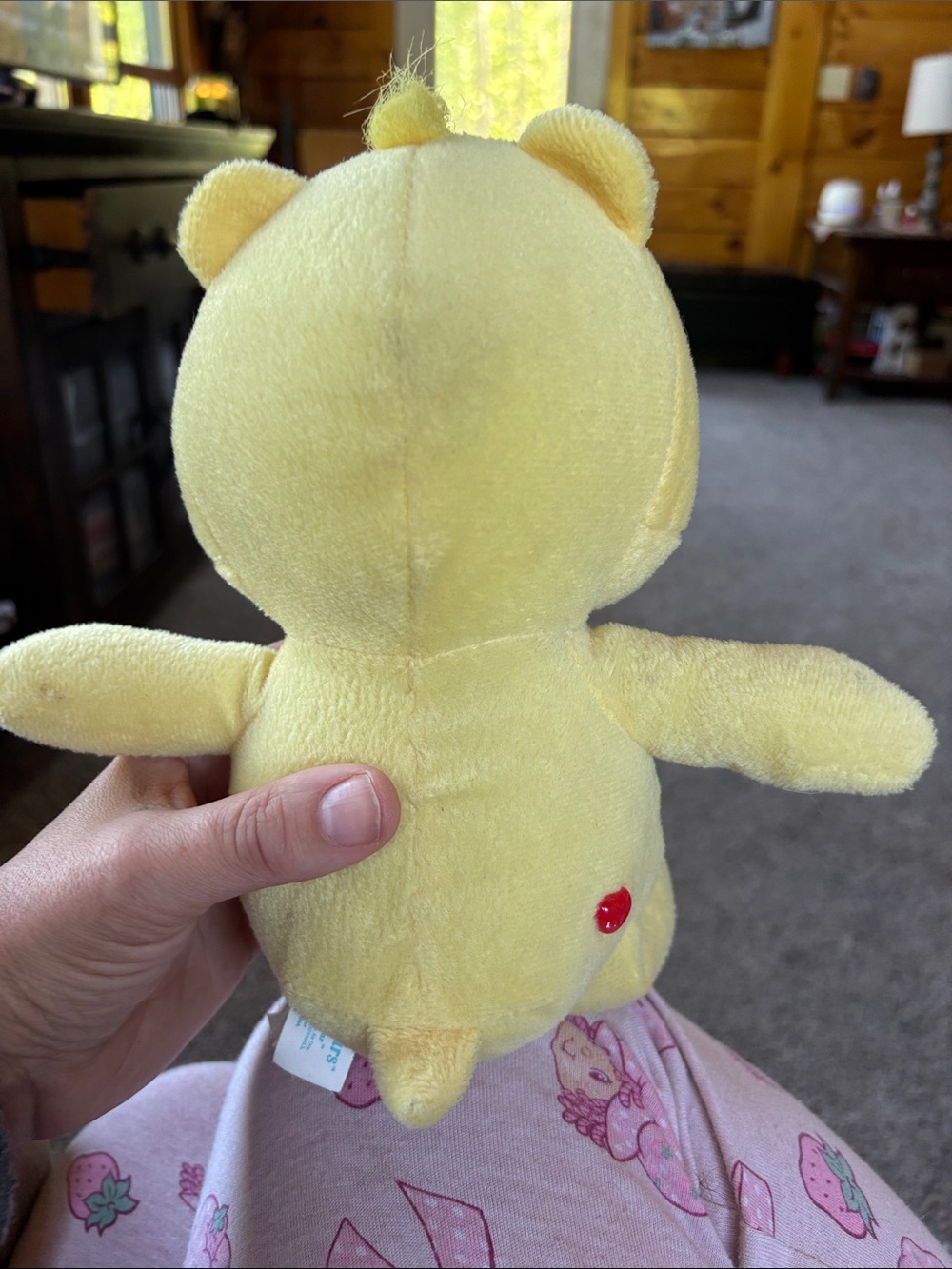 Care Bears Yellow Birthday Cupcake Bear Plush - Picture 2 of 4